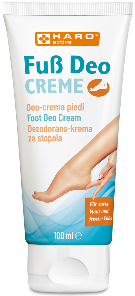 HARO Fuß Deo Creme, 100 ml Tube HARO Fuß Deo Creme, 100 ml Tube von haro