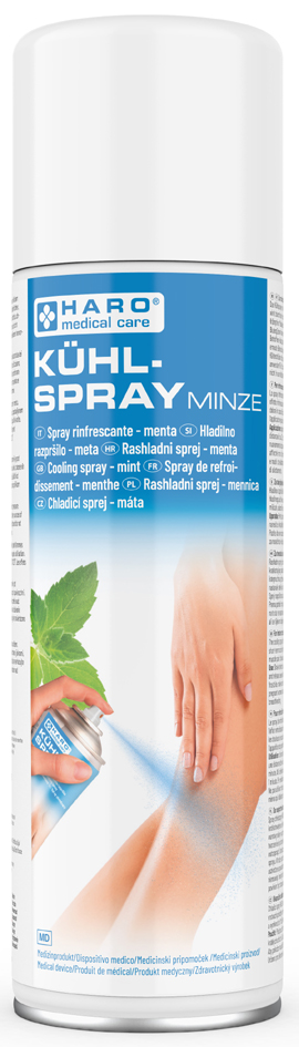 HARO Kühl-Spray mit Minze, 300 ml Spraydose von haro