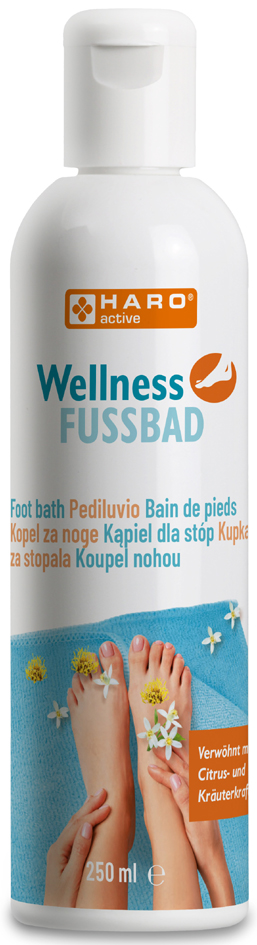 HARO Wellness-Fußbad, 250 ml Flasche von haro