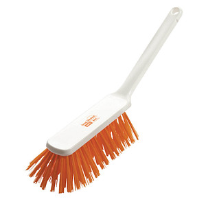 haug® bürsten Handfeger ANTI BAC weiß/orange Kunststoff 31,0 cm breit von haug® bürsten