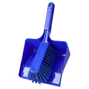 haug® bürsten Kehrgarnitur blau Kunststoff 35,0 cm breit von haug® bürsten