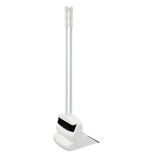 haug® bürsten Kehrgarnitur mit langem Stiel futura weiß Kunststoff 26,0 cm breit von haug® bürsten