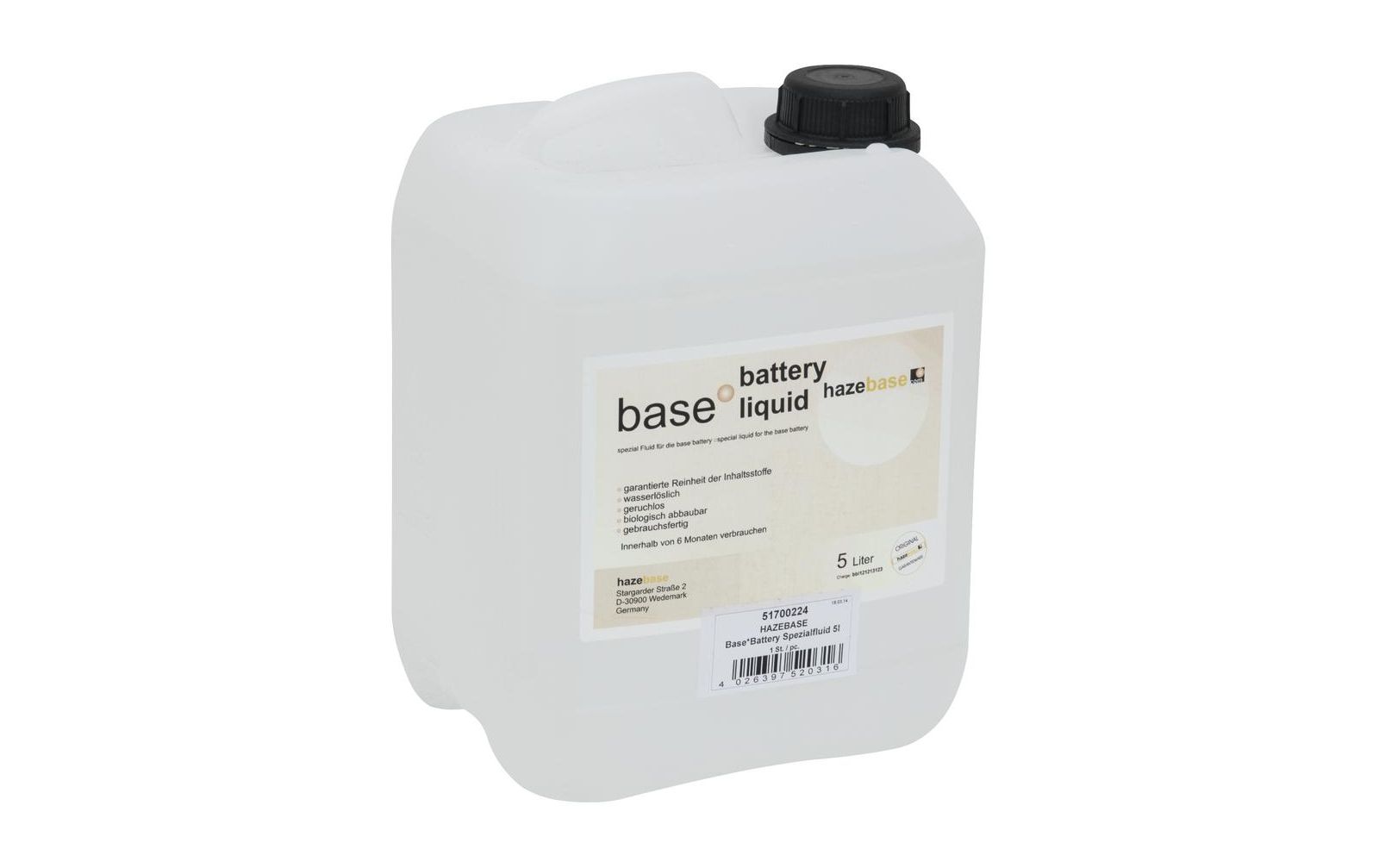 Hazebase Base*Battery Spezialfluid 5l Kanister von hazebase