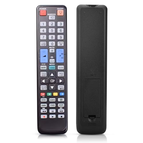 Hd-line Ersatz Fernbedienung für Samsung AA59-00445A – Kompatibel mit LCD LED Smart TVs – Keine Einrichtung nötig, Sofort einsatzbereit, Langlebig & Zuverlässig Hd-line Ersatz Fernbedienung für Samsung AA59-00445A – Kompatibel mit LCD LED Smart TVs – Keine Einrichtung nötig, Sofort einsatzbereit, Langlebig & Zuverlässig von hd-line