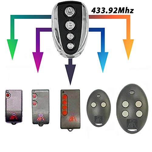 hd-line BFT ✓MITTO2 ✓MITTO4 ✓TRC1 ✓TRC2 ✓TRC4 — Universal Fernbedienung Garagentor [ 433.92 MHz ] — 4 Kanäle von hd-line