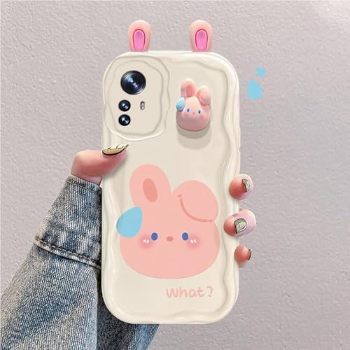 3D Cartoon Hülle Kompatibel mit Xiaomi 12 Lite Süßes Stoßfestes und Stylisches Silikon Cover 3D Cartoon Hülle Kompatibel mit Xiaomi 12 Lite Süßes Stoßfestes und Stylisches Silikon Cover von hdqICase