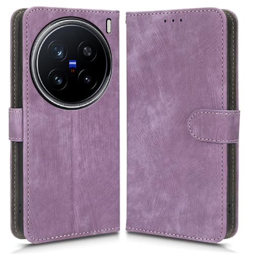 Hülle Kompatibel mit vivo X200 PRO, RFID-Blockierung, Magnetisches Flip-Leder, Stoßfeste Schutzabdeckung mit Kartenfächern und Ständer Hülle Kompatibel mit vivo X200 PRO, RFID-Blockierung, Magnetisches Flip-Leder, Stoßfeste Schutzabdeckung mit Kartenfächern und Ständer von hdqICase