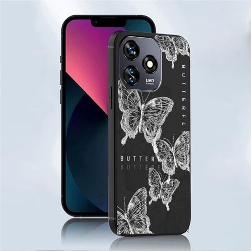 Matt Lackiertes Schmetterling Handyhülle Kompatibel mit Oukitel C51 Soft Shell Matt Lackiertes Schmetterling Handyhülle Kompatibel mit Oukitel C51 Soft Shell von hdqICase