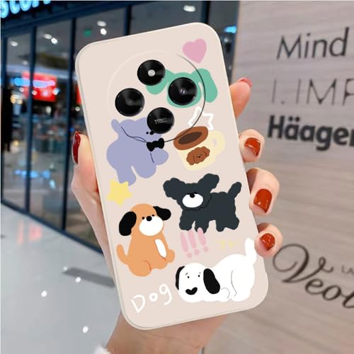 Niedliche Hülle Kompatibel mit Xiaomi Redmi 14C - Bequemes Weißes Weiches TPU mit Cartoon-Tier Niedliche Hülle Kompatibel mit Xiaomi Redmi 14C - Bequemes Weißes Weiches TPU mit Cartoon-Tier von hdqICase