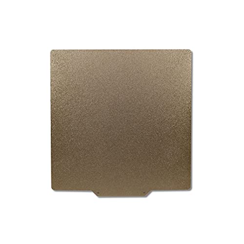 Energetic Flexible Dauerdruckplatte 235x235mm für Creality Ender 3/3 Pro/ 3X / V2 Prox/Ender 5 - Beidseitig PEI Pulverbeschichtet Texturiert von hegehof