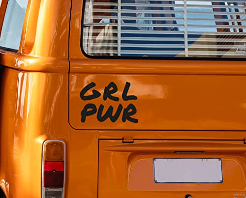 Generisch GRL PWR Autoaufkleber Aufkleber Auto Wohnmobil Aufkleber Camper Sticker Decal Vinyl von hegehof