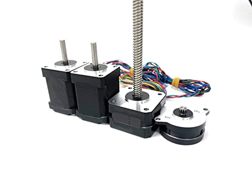 LDO Voron V0.1 Motor Kit NEMA14 NEMA17 Stepper Motoren NEMA 14 NEMA 17 für 3D Drucker CNC DIY RepRap, Grau von hegehof