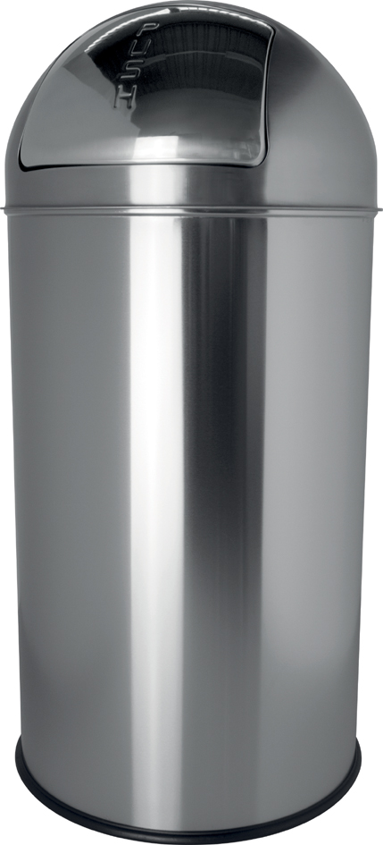helit Edelstahl-Abfalleimer , the dome, , 30 Liter, silber helit Edelstahl-Abfalleimer , the dome, , 30 Liter, silber von helit