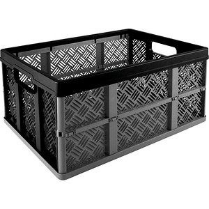 helit the flap-line Klappbox 32,0 l anthrazit/schwarz 35,0 x 47,5 x 22,7 cm helit the flap-line Klappbox 32,0 l anthrazit/schwarz 35,0 x 47,5 x 22,7 cm von helit