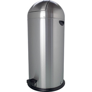 helit "the step dome" Mülleimer 52,0 l edelstahl von helit