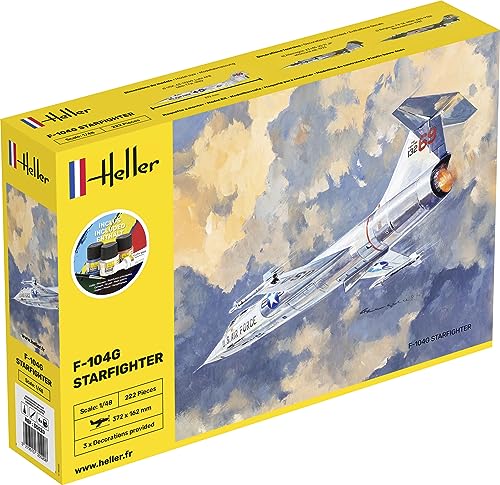 Heller 35520 STARTER KIT F-104G Starfighter 1/48 von Heller