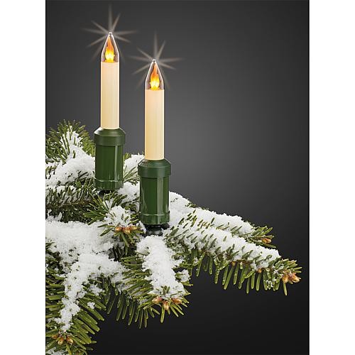 LED-Filament-Schaftkerzenkette 20flg. außen 845594 von hellum
