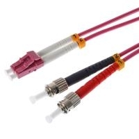 Helos 20m OM4 LC/ST - LC - st - Männlich/männlich - OM4 - Violett - Multi-Modus (126434) von helos