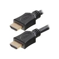 Helos - HDMI-Kabel mit Ethernet - HDMI männlich zu HDMI männlich - 5 m - Schwarz von helos