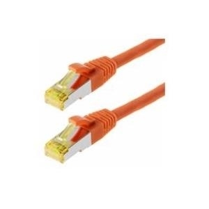 Helos - Patchkabel - RJ-45 (M) - RJ-45 (M) - 2 m - SFTP-Kabel (PIMF) - CAT 6a - Orange von helos