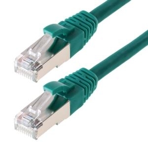 Helos - Patchkabel - RJ-45 (M) - RJ-45 (M) - 20 m - SFTP-Kabel - CAT 6 - grün von helos