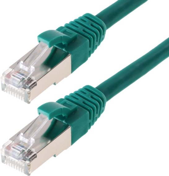 Helos - Patchkabel - RJ-45 (M) - RJ-45 (M) - 30 m - SFTP-Kabel - CAT 6 - grün von helos