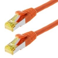 Helos - Patchkabel - RJ-45 (M) - RJ-45 (M) - 5 m - SFTP-Kabel (PIMF) - CAT 6a - Orange von helos