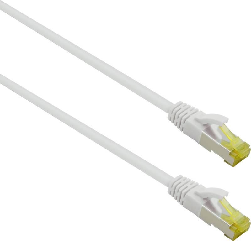 Helos ultra flex - Patch-Kabel - RJ-45 (M) zu RJ-45 (M) - 15 m - S/FTP - CAT 6a - halogenfrei - weiß von helos