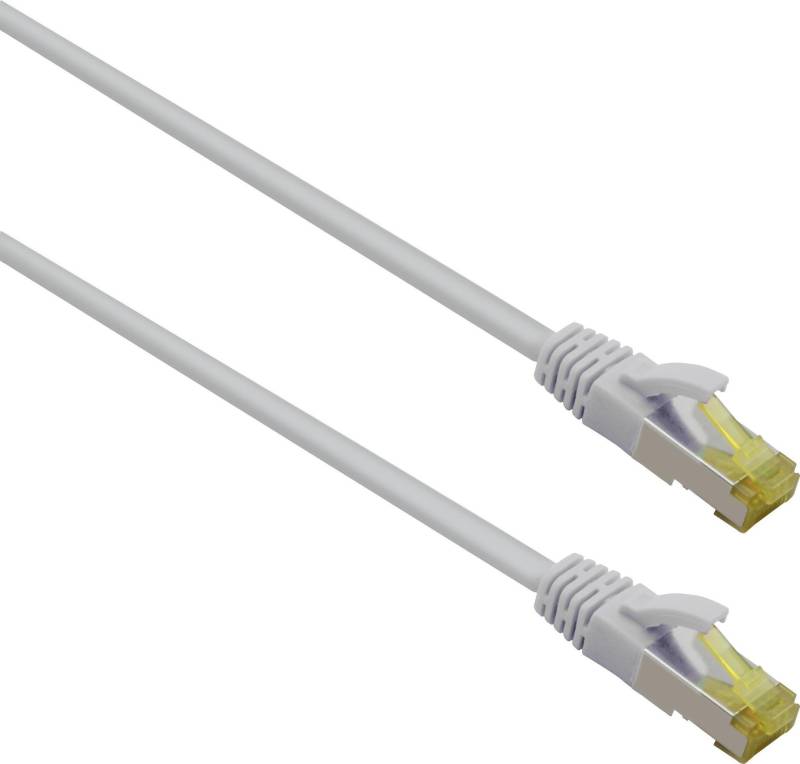 Helos ultra flex - Patch-Kabel - RJ-45 (M) zu RJ-45 (M) - 20 m - S/FTP - CAT 6a - halogenfrei - Grau von helos