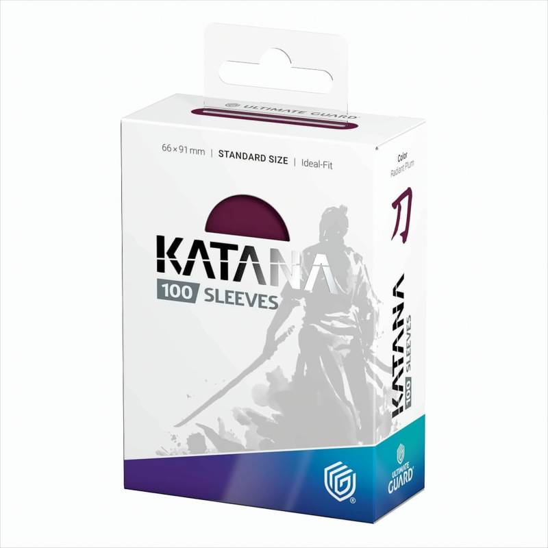 UG Katana Sleeves Standard Radiant Plum 100 ct.