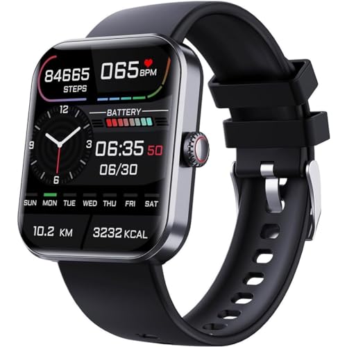 heofonm Ribili TrackPro 2.0 smartWatch, Hilipert Trackpro 2.0 smart Watch, Smartwatch Shirem Track Pro 2.0, Sherum Trackpro 2.0 smart Watch (Black) von heofonm