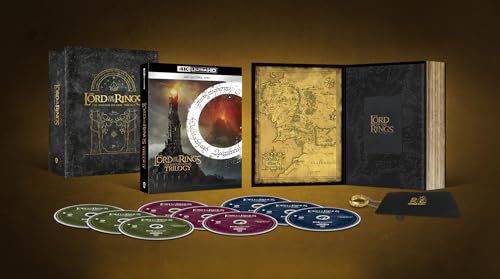 The Lord of the Rings: The Motion Picture Trilogy: Theatrical and Extended Collection Gift Box-Special Edition [4K UHD] [Blu-ray] von hephboard