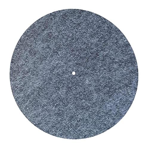 Hero-s – 3MM Dicke antistatische Filzplatte – Filz-Schallplattenunterlage – Plattenspielermatte – Anti-Vibrations-Slipmat für Audiophile – für LP-Schallplattenspieler Hero-s – 3MM Dicke antistatische Filzplatte – Filz-Schallplattenunterlage – Plattenspielermatte – Anti-Vibrations-Slipmat für Audiophile – für LP-Schallplattenspieler von hero-s