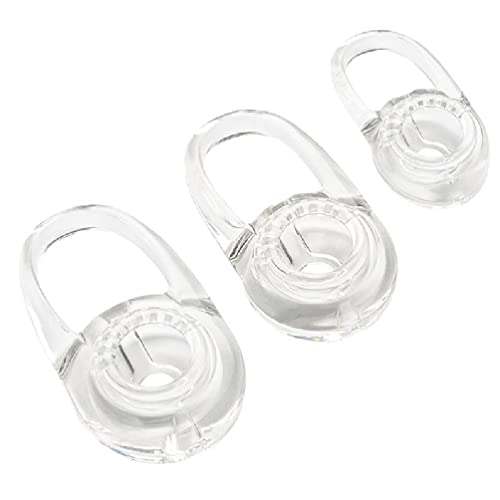 Ohrstöpsel, Ohrstöpsel, Gel-Haken, kompatibel mit Plantronics Marque M155/2M165 für Kopfhörer-Reparaturteile, Kopfhörerhülle, Kopfhörer-Halterung, Kopfhörerabdeckung mit Clip von hero-s