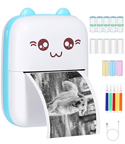 heuchaey Mini Drucker Mobiler Fotodrucker für Smartphone Tragbarer Mini Fotodrucker Wireless Fotodrucker Thermodrucker Bluetooth Taschendrucker Kompatibel mit Android-und iOS-System für Journal,Reisen heuchaey Mini Drucker Mobiler Fotodrucker für Smartphone Tragbarer Mini Fotodrucker Wireless Fotodrucker Thermodrucker Bluetooth Taschendrucker Kompatibel mit Android-und iOS-System für Journal,Reisen von heuchaey