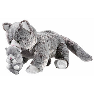 heunec® Katzenmami mit Baby Misanimo Kuscheltier von heunec®