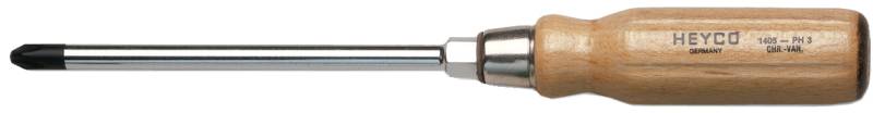 HEYCO Kreuzschlitzschraubendreher, Phillips, PH 3 x 12 mm von heyco
