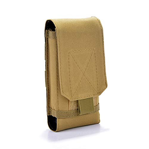 Tactical MOLLE Smartphone Holster, Universal Army Mobile Phone Belt Pouch EDC Security Pack Carry Accessory Kit Blowout Pouch Belt Loops Waist Bag Case for iPhone SE 5S Samsung Galaxy S4 Mini von heyqie