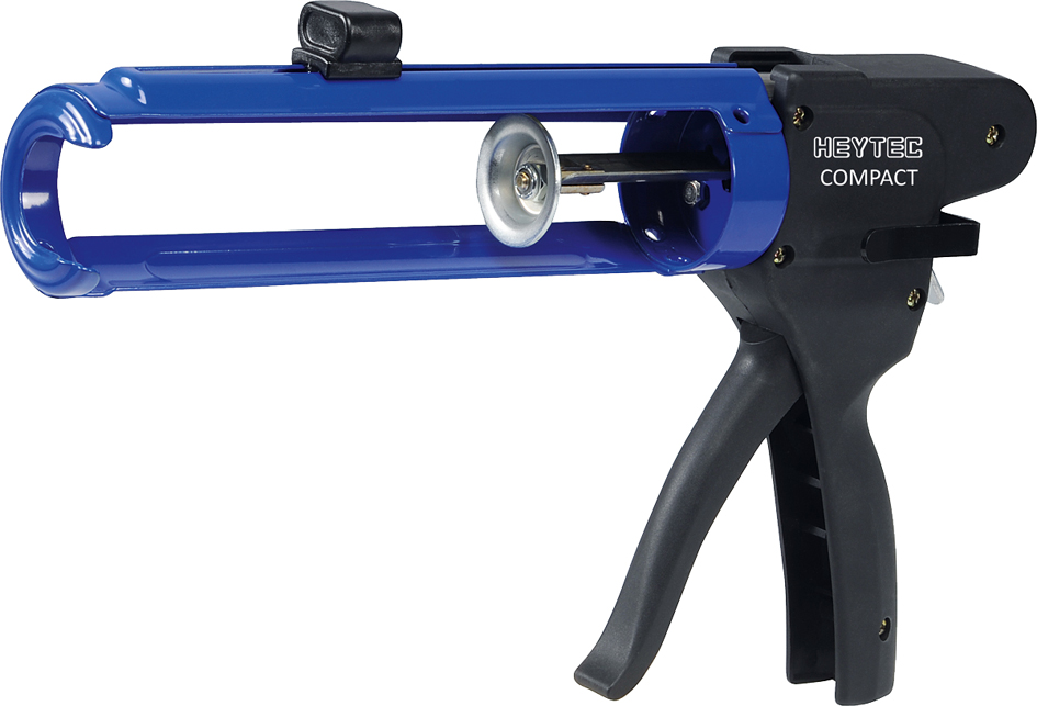 HEYTEC Profi-Kartuschenpistole Compact, blau / schwarz von heytec