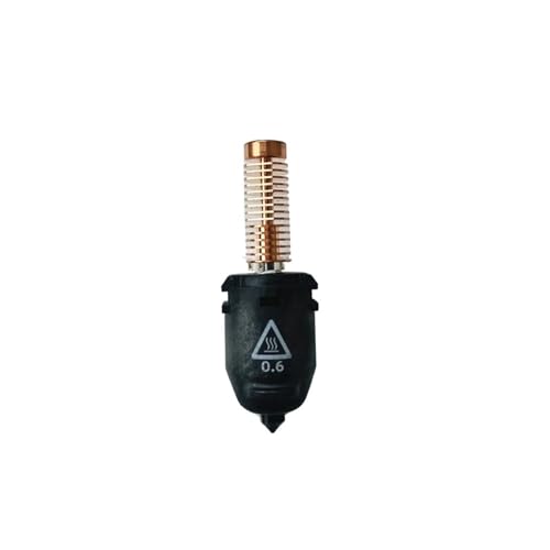 1 Stück kompatibel mit Adventurer 5M Serie AD5M Pro Düsensatz 0,25/0,4/0,6/0,8 mm 280 ℃ Hochgeschwindigkeits-Schnellabnehmbar(0.6 Hardened Nozzle) von hfjklfds