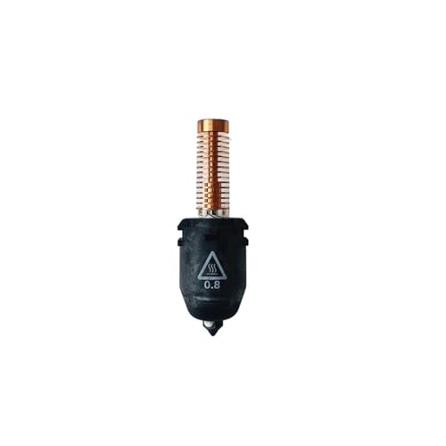 1 Stück kompatibel mit Adventurer 5M Serie AD5M Pro Düsensatz 0,25/0,4/0,6/0,8 mm 280 ℃ Hochgeschwindigkeits-Schnellabnehmbar(0.8 Hardened Nozzle) von hfjklfds