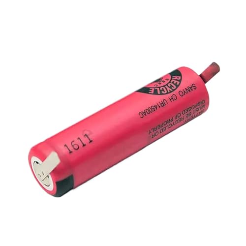 UR14500AC 3,7 V 740 mAh Akku kompatibel for Braun Oral B Pro 2 Typ 3766 IO4 IO5 IO6 IO7 IO9 IO8 3758 3759 elektrische Zahnbürste(1pcs,Battery with Welding Rod) von hfjklfds