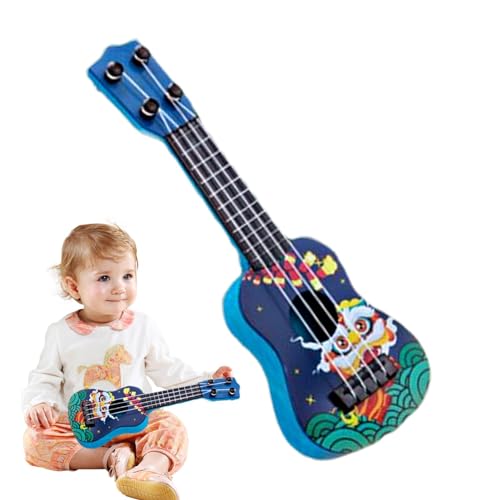 higyee Kinder-Ukulele für Mädchen, Kinder-Ukulele-Anfänger | Musikinstrument für pädagogisches Lernen,Antikollisions-Keep Tones Mini-Kinder-Ukulele-Spielzeug für Jungen, Kinder, Kleinkinder, von higyee