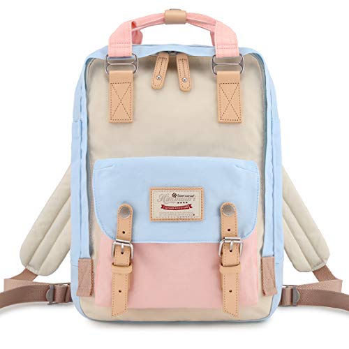 Himawari Laptop-Reiserucksack für Herren und Damen, wasserdichte Arzttasche, Business-Tasche für unterwegs, 39,6 cm mehrfarbig HM-38# von himawari