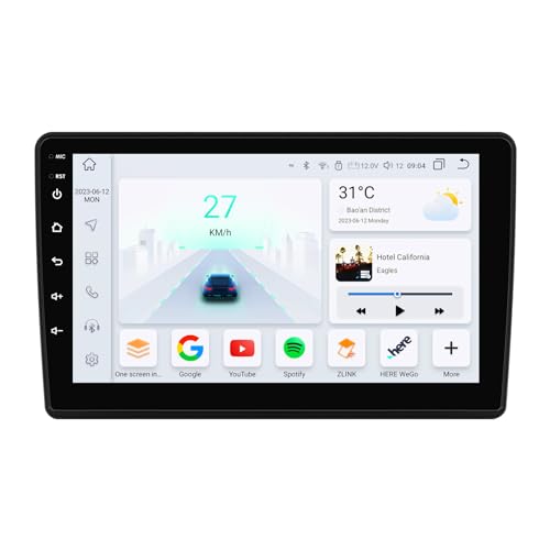 Android 12 Autoradio 9 Zoll Touchscreen 8-Kern Für FIAT Ducato 2006-2022 WiFi Wireless Android Auto & Wireless Carplay Bluetooth 4G+32G WiFi 4G GPS RDS AM/FM Rückfahrkamera von hizpo