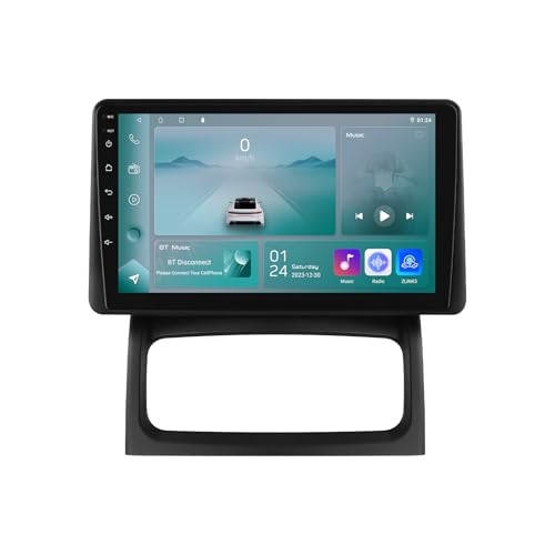Android 13 9-Zoll-Autoradio für Renault Clio 2 2000-2012 Speicher, unterstützt kabelloses Carplay/Android Auto, Lenkradsteuerung, WLAN/4G, AM/FM 4-Kern 2GB & 64GB von hizpo