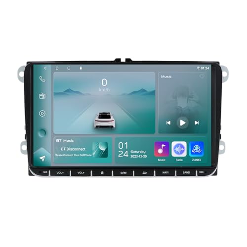 Android 13 Autoradio 9 Zoll Touchscreen 8-Kern Für VW Golf 5/6 T5 Touran Polo Sharan Passat Tiguan SEAT WiFi CarPlay/Android Auto Bluetooth 4G SWC GPS RDS Android 13 Autoradio 9 Zoll Touchscreen 8-Kern Für VW Golf 5/6 T5 Touran Polo Sharan Passat Tiguan SEAT WiFi CarPlay/Android Auto Bluetooth 4G SWC GPS RDS von hizpo