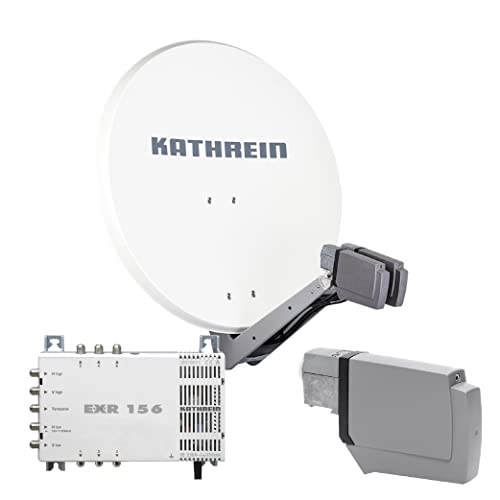 Kathrein CAS 80 Sat-Antenne weiß (we) - 6 Teilnehmer von hm-sat