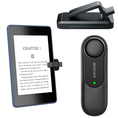 Hogance RF-Fernbedienung zum Umblättern zum Lesen auf Kindles, eBook-Seitenumsetzer eReader-Zubehör für iPad Android-Tablets, Zubehör für den Kindles, Sehr Leicht, HKRC005, Schwarz Hogance RF-Fernbedienung zum Umblättern zum Lesen auf Kindles, eBook-Seitenumsetzer eReader-Zubehör für iPad Android-Tablets, Zubehör für den Kindles, Sehr Leicht, HKRC005, Schwarz von hogance