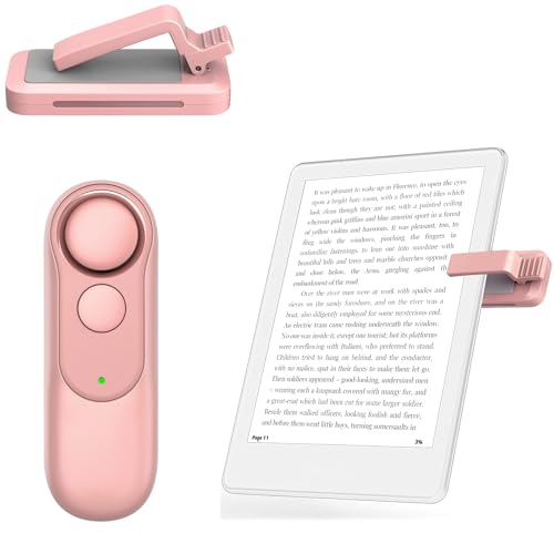 Hogance RF-Fernbedienung zum Umblättern zum Lesen auf Kindles, eBook-Seitenumsetzer eReader-Zubehör für iPad Android-Tablets, Zubehör für den Kindles, Sehr Leicht, HKRC005, Rosa Hogance RF-Fernbedienung zum Umblättern zum Lesen auf Kindles, eBook-Seitenumsetzer eReader-Zubehör für iPad Android-Tablets, Zubehör für den Kindles, Sehr Leicht, HKRC005, Rosa von hogance